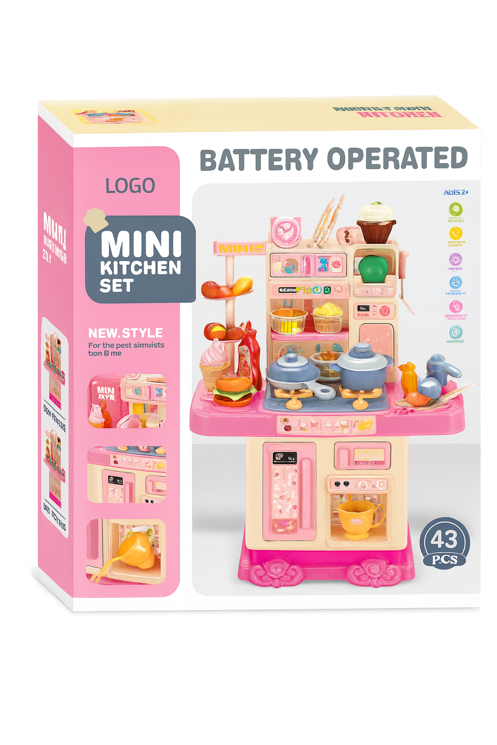 Mini cocina 43 Piezas
