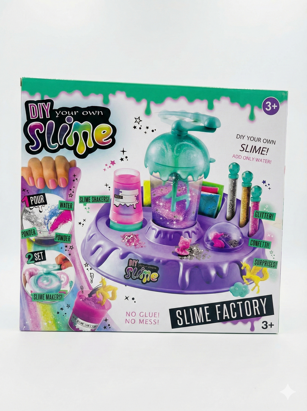 Fábrica de Slime DIY: ¡Crea, Mezcla y Brilla! ✨