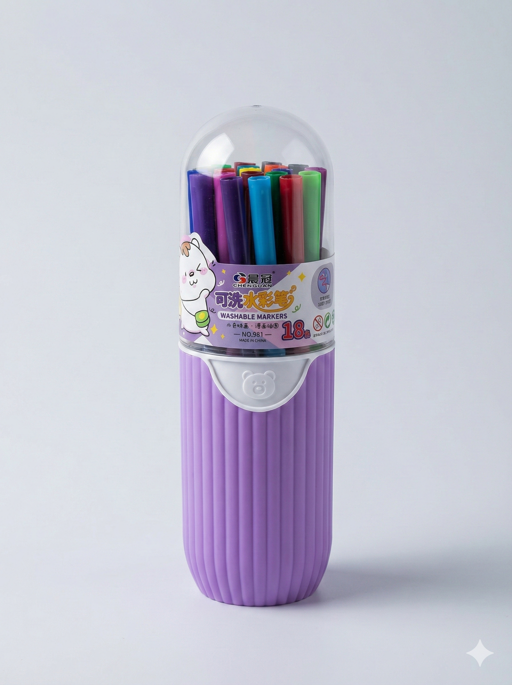18 Marcadores con estuche