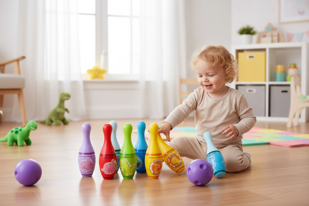 Set de Bolos Infantil Dinosaurio – ¡Colores Vivos y Diversión Asegurada!