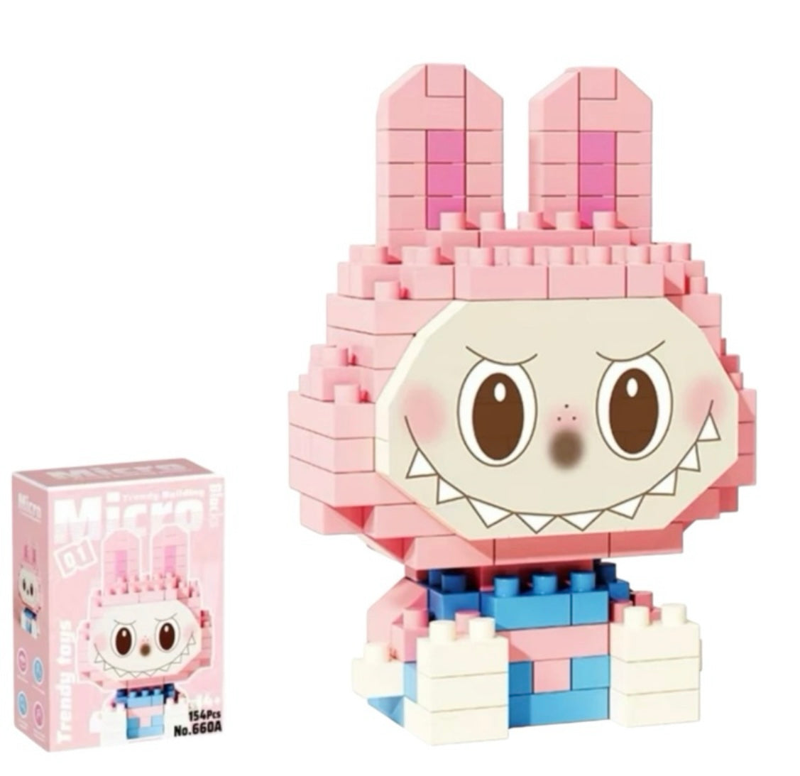 Lego Labubu Rosa
