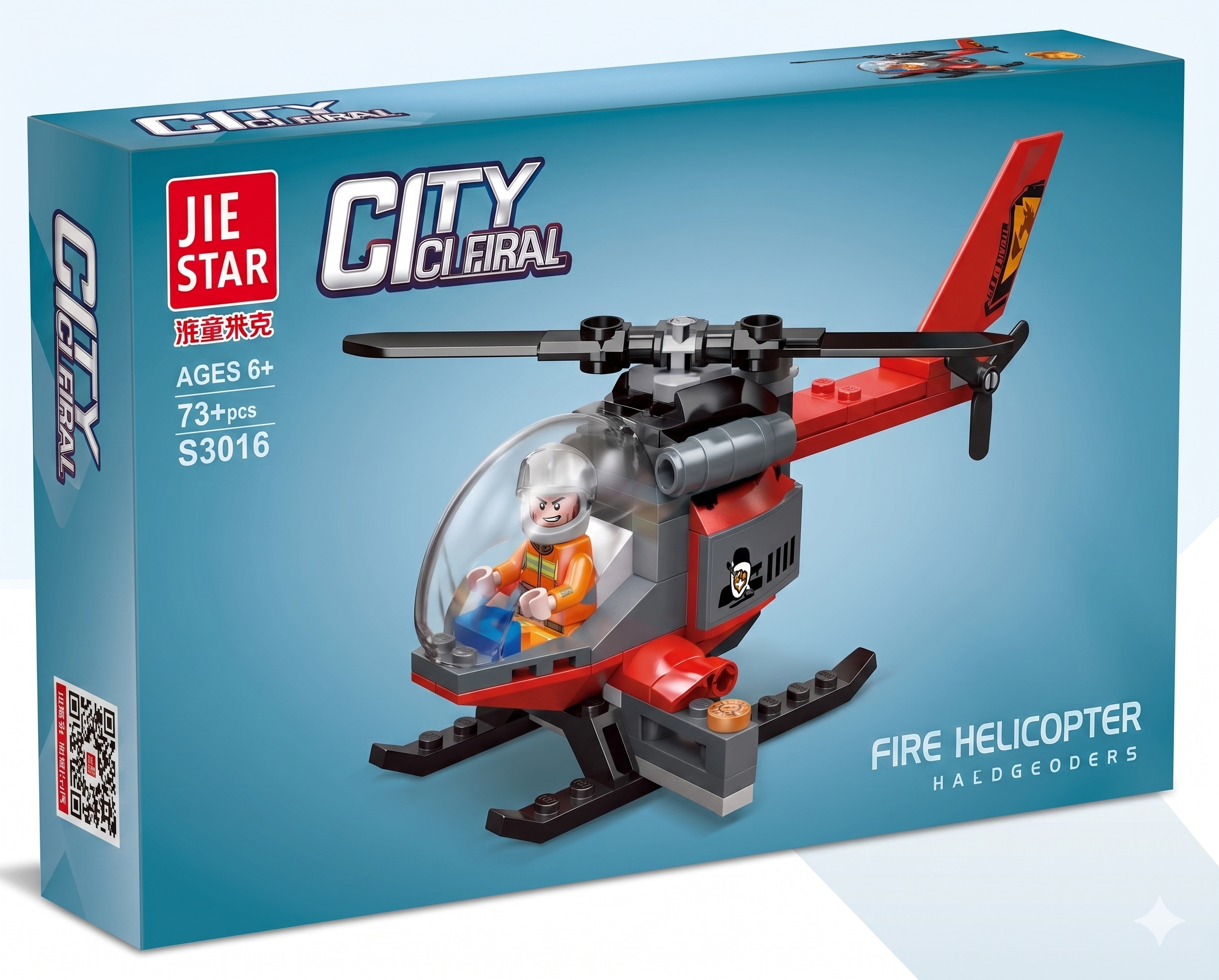 Helicoptero Tipo Lego
