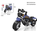 Moto Azul Armable