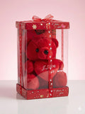 Cajita con Peluche Rojo
