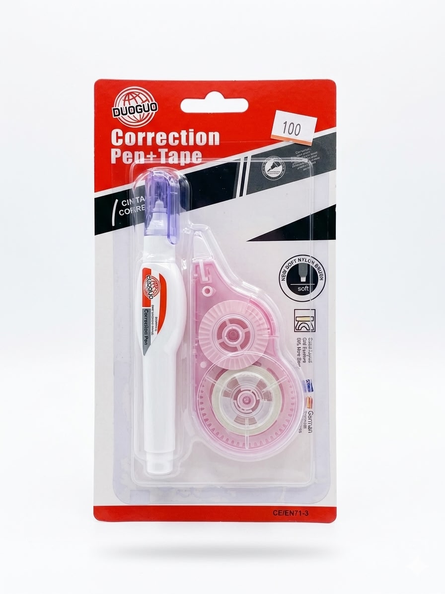 Corrector Pen + Tape