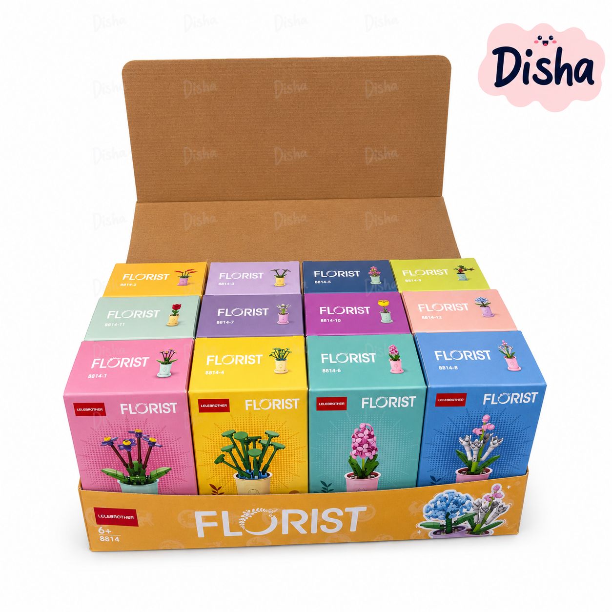 12 Set de Flores de Macetera Lego